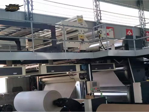 Corrugation Cardboard Production Line Automatic Raw Paper Splicer Machine